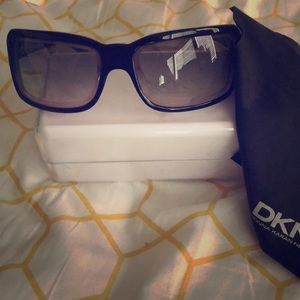 DKNY Black Rimmed Sunglasses